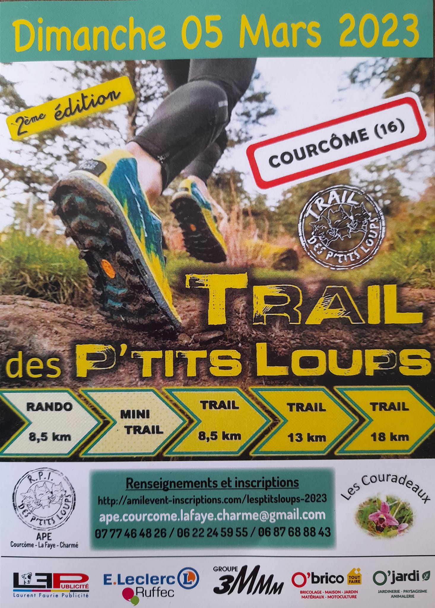 Trail des p’tits loups – Courcome Trail des p’tits loups – Courcome