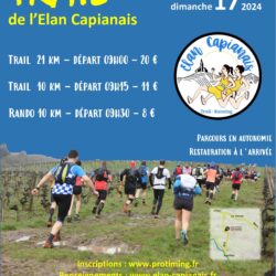 Trail de l’Elan Capianais