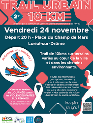 Trail urbain de Loriol