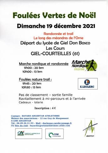 Foulées vertes de Noel - Mont Ormel