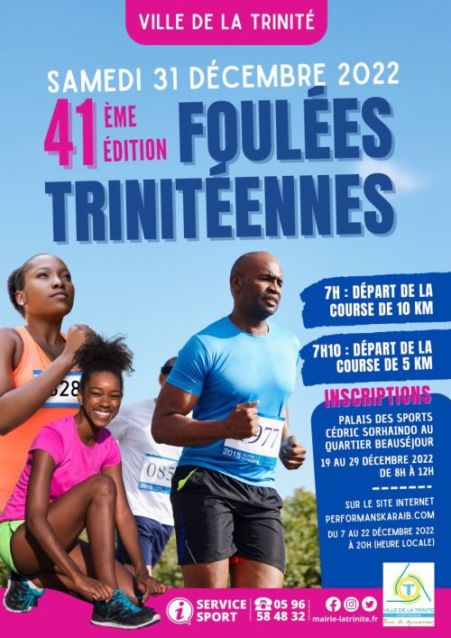 Foulées de la Trinitéenne de la St Sylvestre Foulées de la Trinitéenne de la St Sylvestre