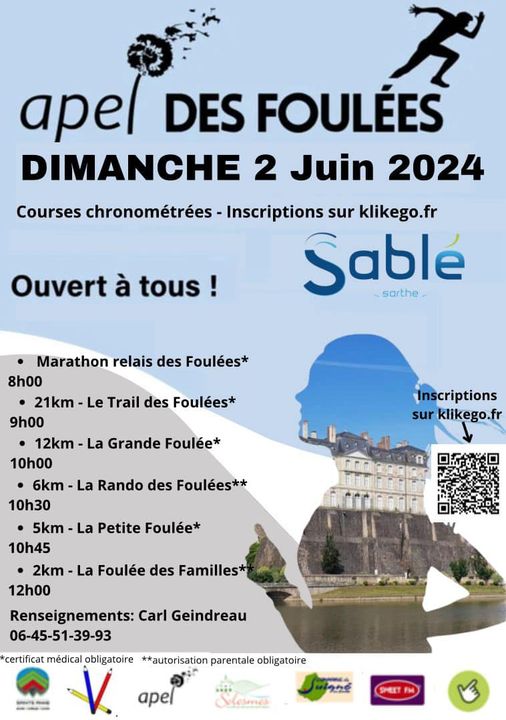 L'apel des Foulées - Sable sur sarthe
