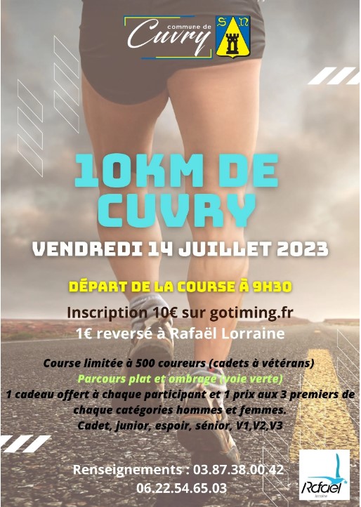 10 km de Cuvry