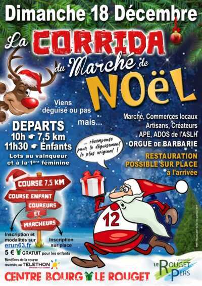 Corrida de Noël - Le Rouget