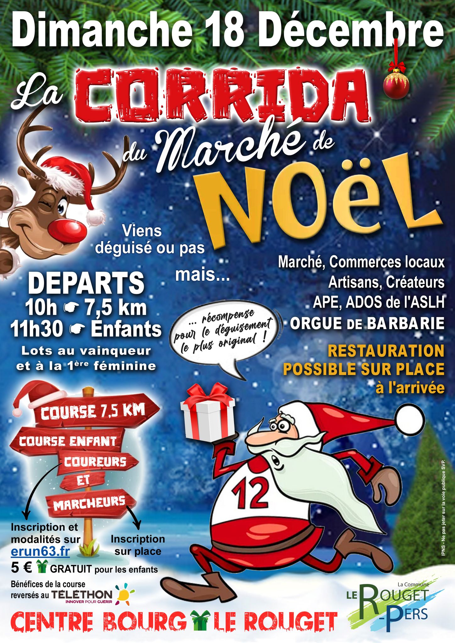 Corrida de Noël – Le Rouget Corrida de Noël - Le Rouget