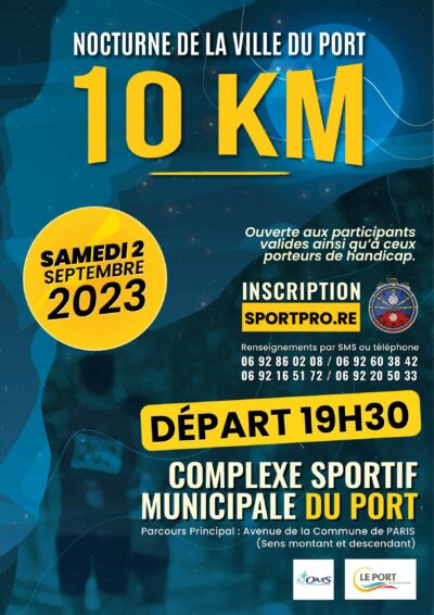 10km en nocturne de ville du port