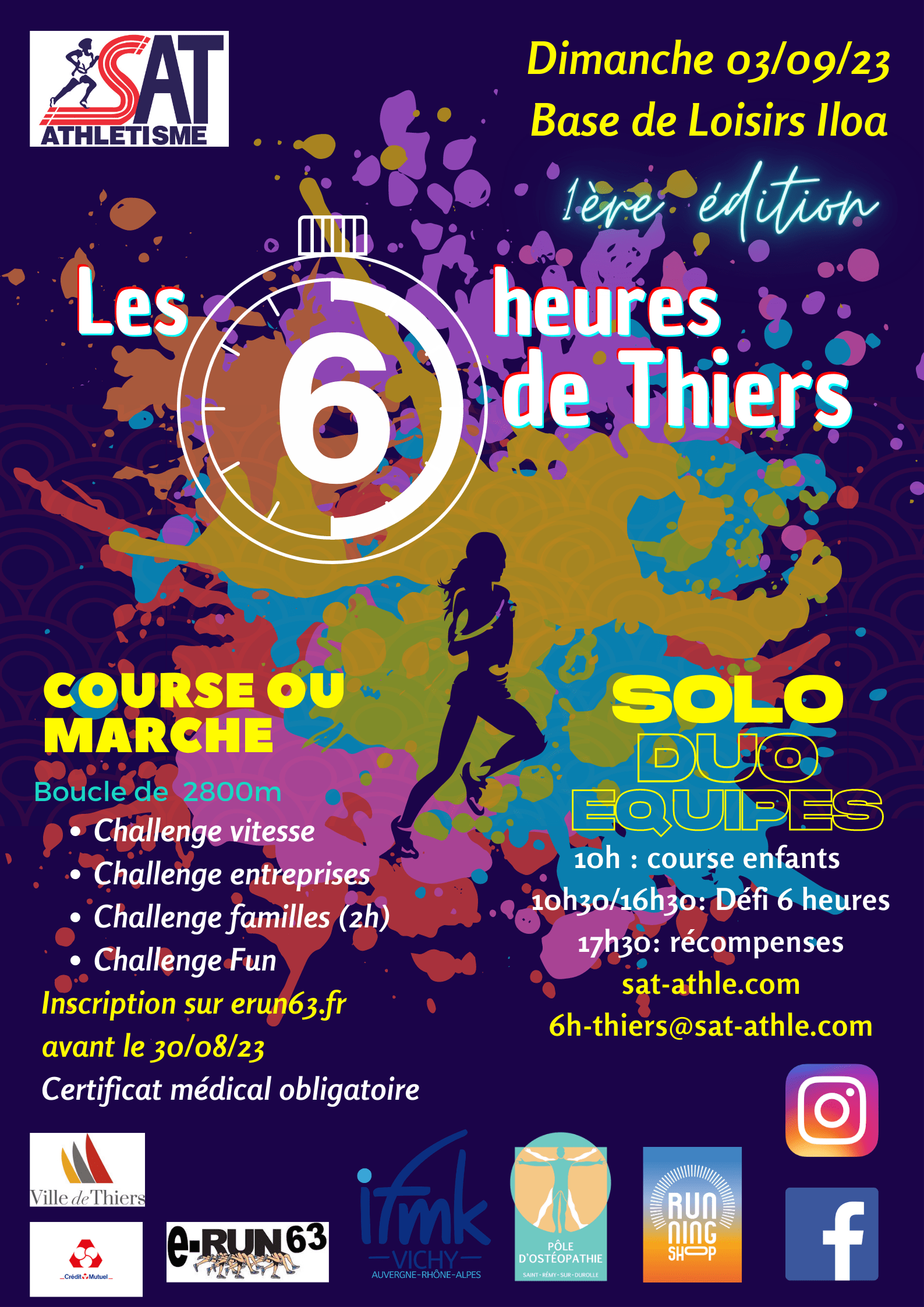 Les 6 heures de Thiers Les 6 heures de Thiers