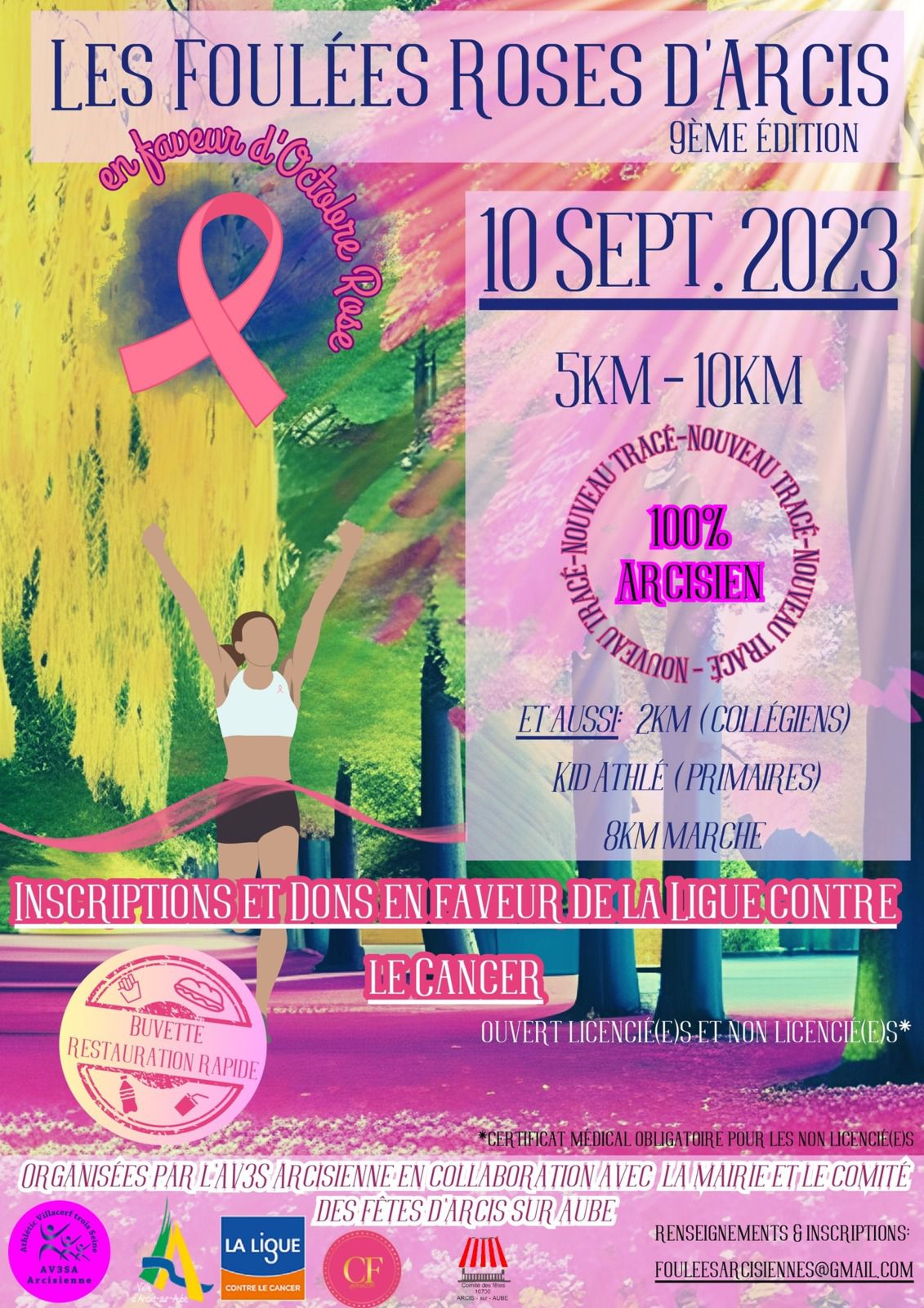 Foulées roses d’Arcis sur Aube Foulées roses d'Arcis sur Aube