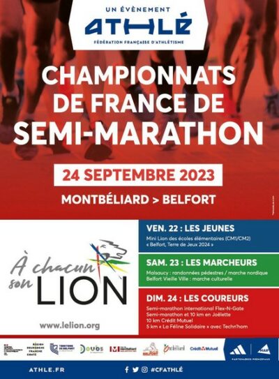 Championnats de france de semi-marathon - le lion