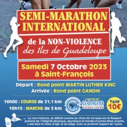 Semi marathon de la non violence des Iles de Guadeloupe
