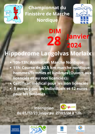 Marche nordique de morlaix