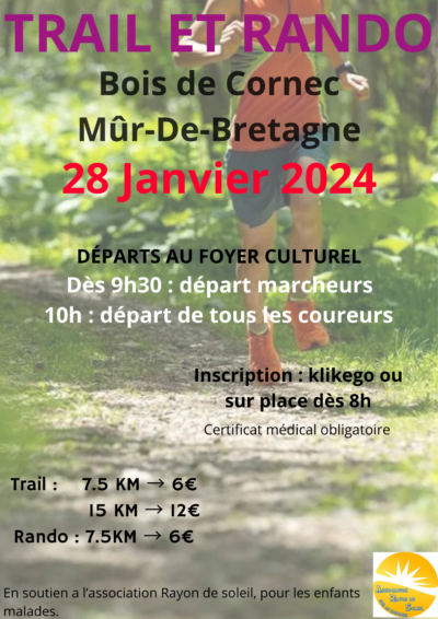 Trail et Rando - Mur de Bretagne