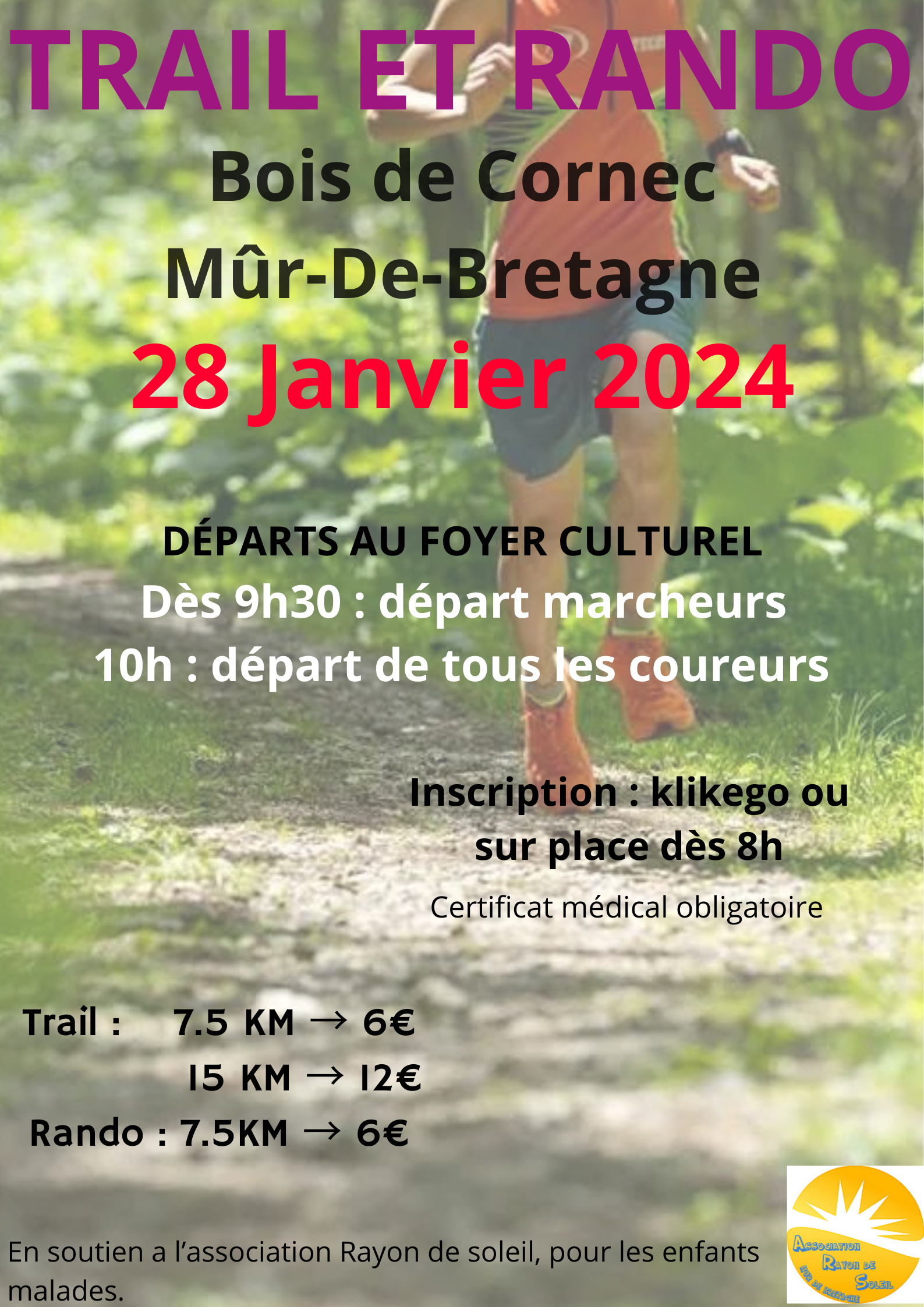 Trail et Rando - Mur de Bretagne