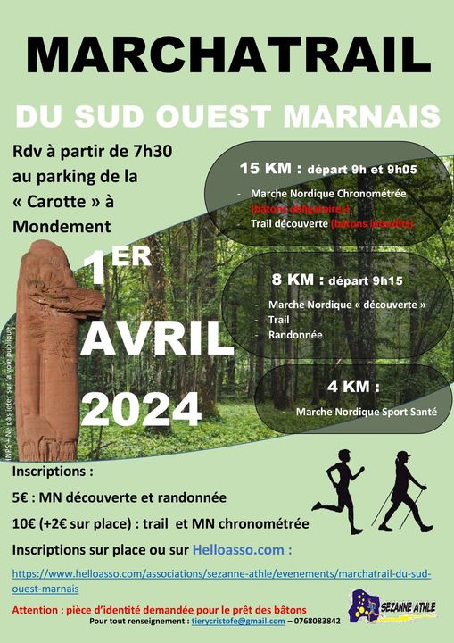 Marchatrail du sud ouest Marnais Marchatrail du sud ouest Marnais