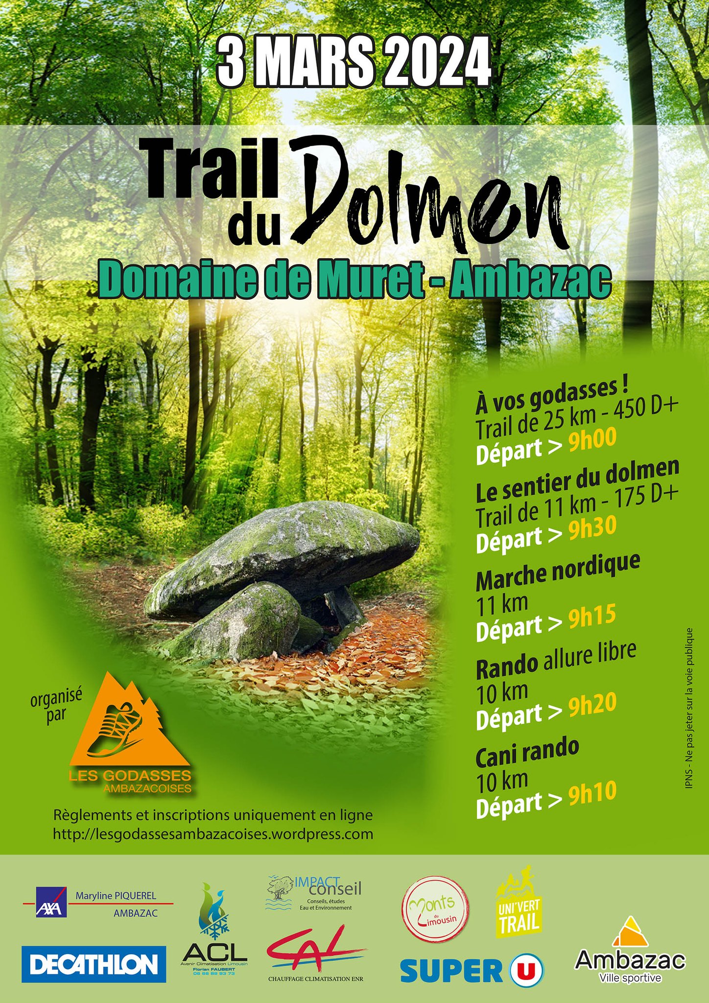 Trail du Dolmen – Ambazac Trail du Dolmen - Ambazac