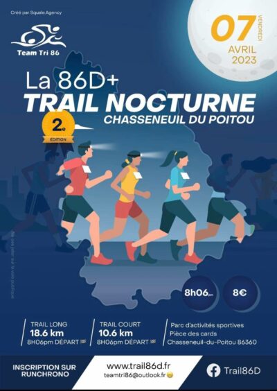 La 86d+ trail nocturne