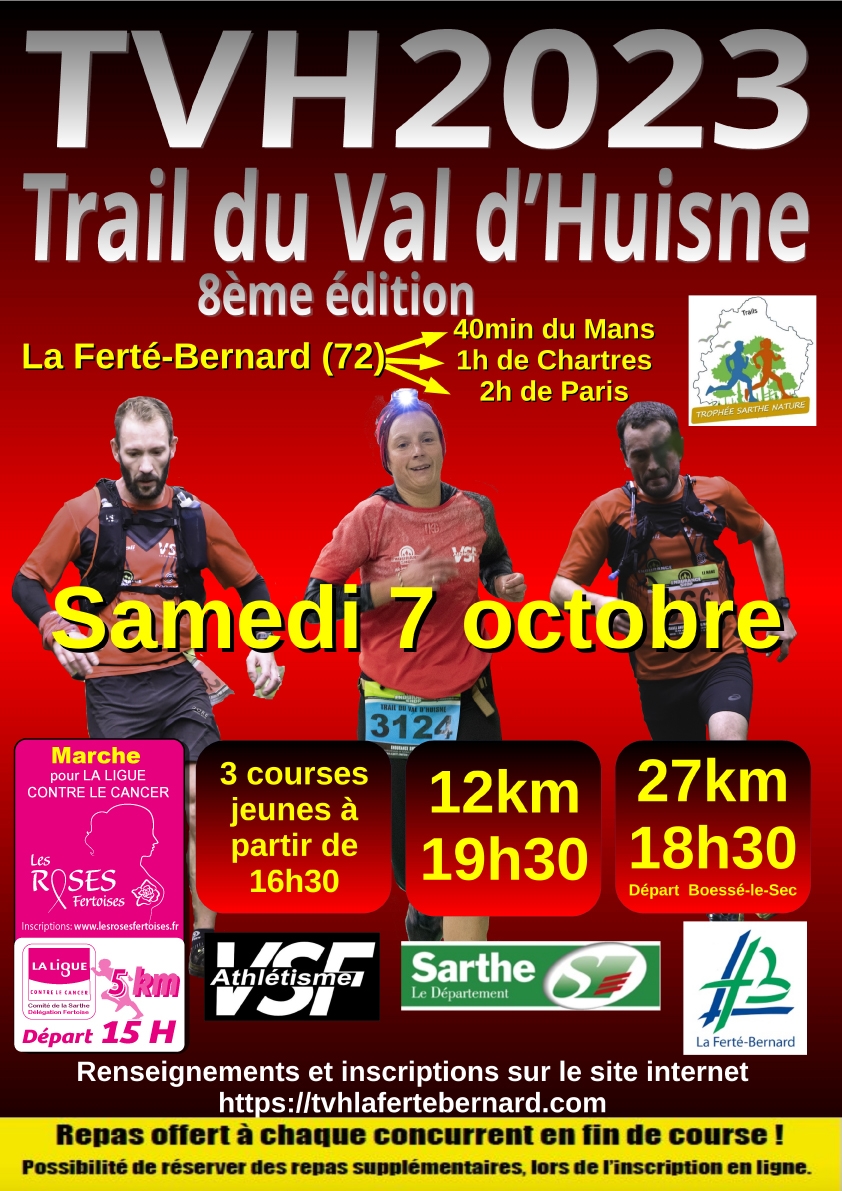 Trail semi-urbain du Val d’Huisne Trail semi-urbain du Val d'Huisne