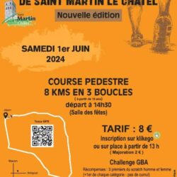 Corrida de Saint Martin le Châtel