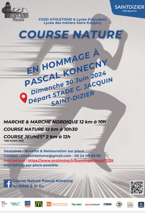 Course nature Pascal Konecny Course nature Pascal Konecny