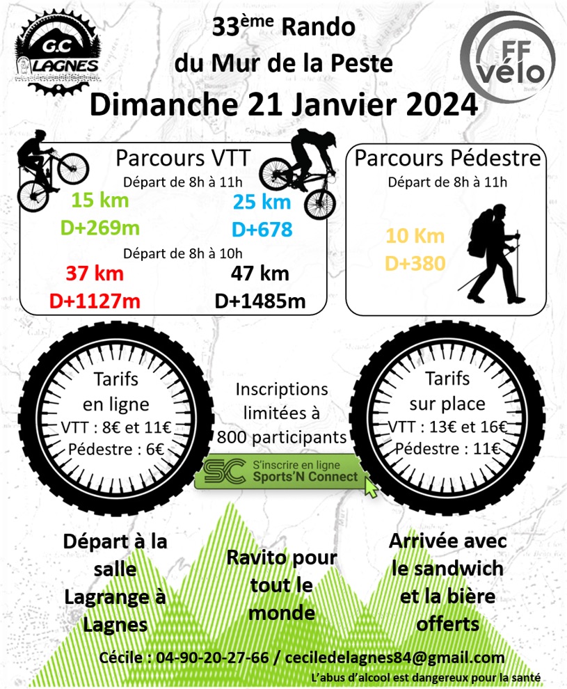 Randonnée du mur de la peste Randonnée du mur de la peste